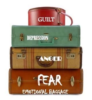 Types of emotional baggage we carry with us