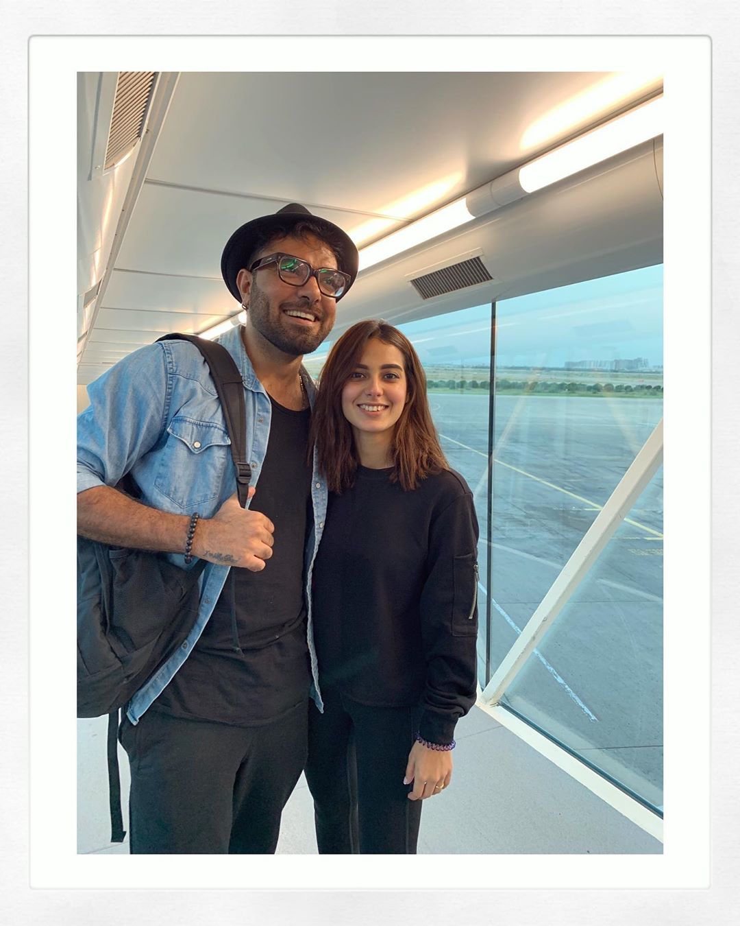 Beautiful Pictures of Iqra Aziz and Yasir Hussain at Disney Land USA