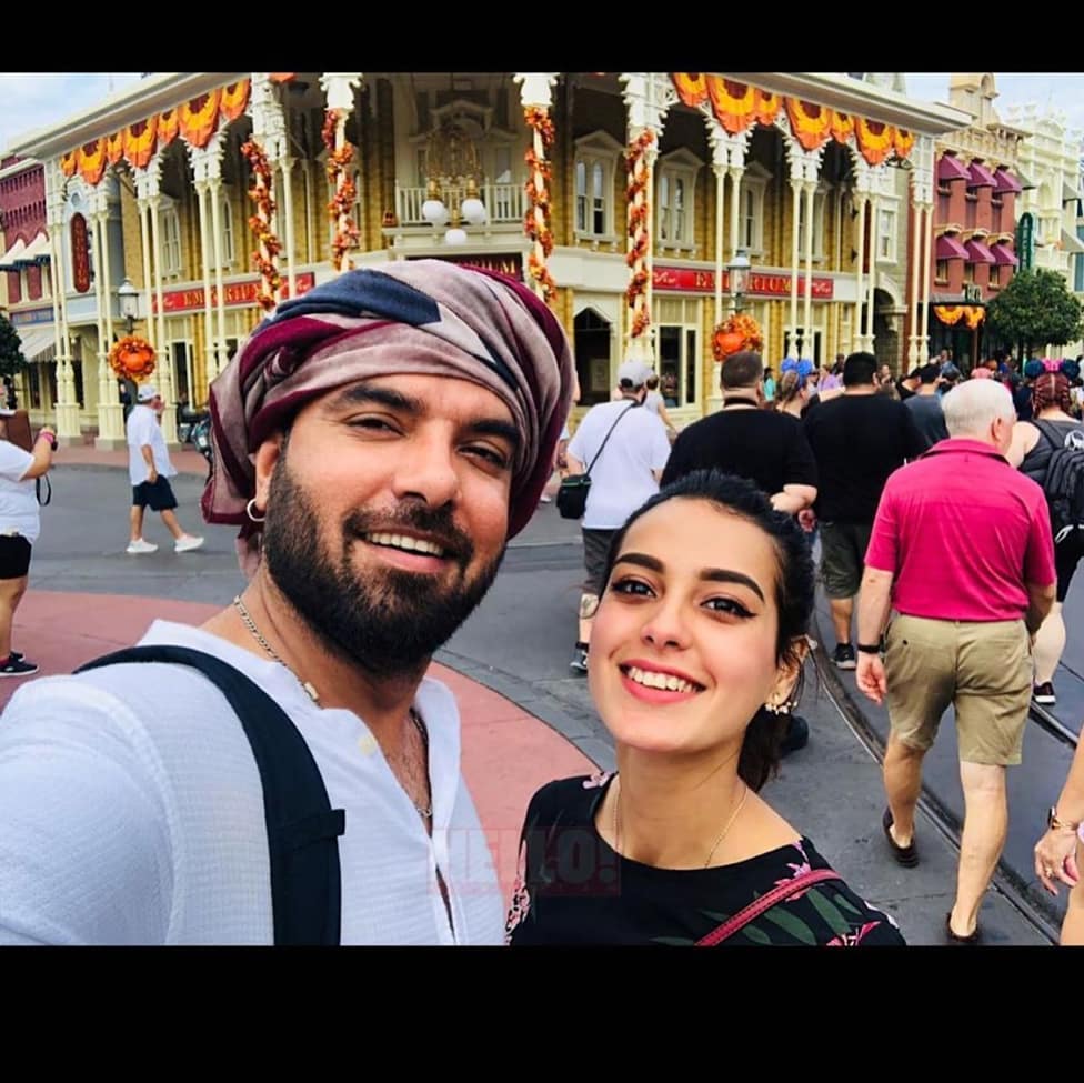 Beautiful Pictures of Iqra Aziz and Yasir Hussain at Disney Land USA