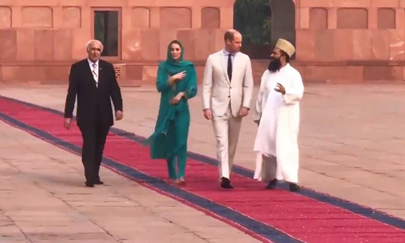 Prince William, Kate Middleton visit Lahore on a one-day tour of the city