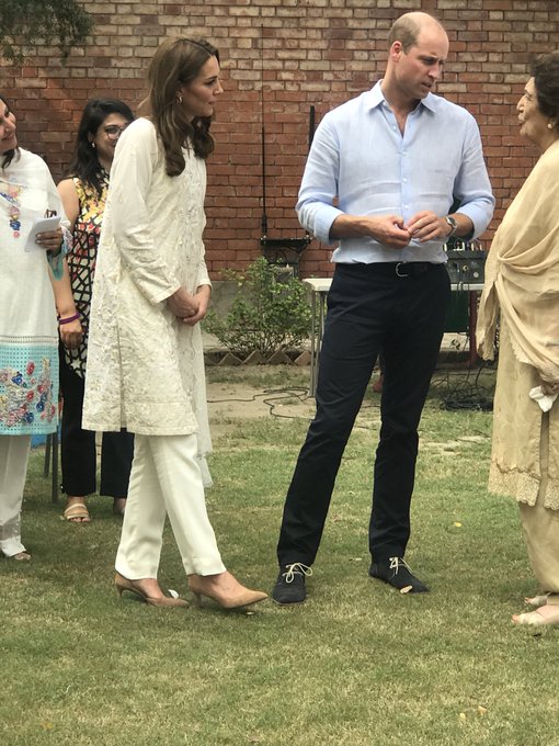 Prince William, Kate Middleton visit Lahore on a one-day tour of the city