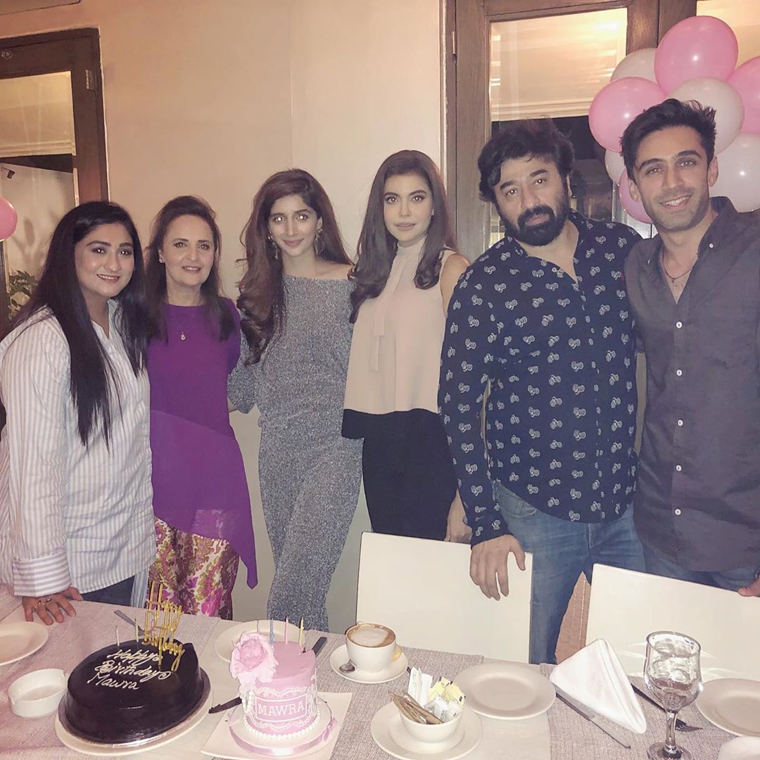 Mawra Hocane Celebrated Birthday with Friends in Karachi