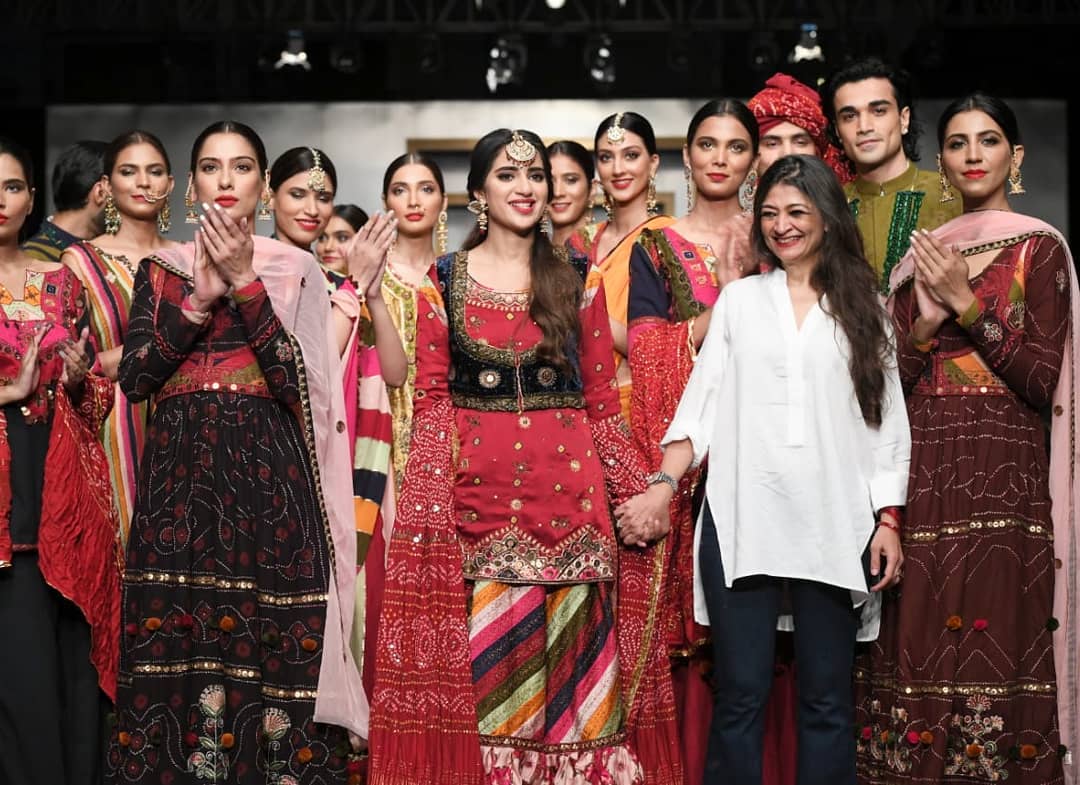 Beautiful Saboor Aly Walked on Ramp at Fashion Pakistan Week-Winter Festive ’19