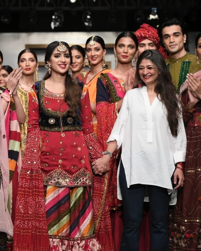 Beautiful Saboor Aly Walked on Ramp at Fashion Pakistan Week-Winter Festive ’19