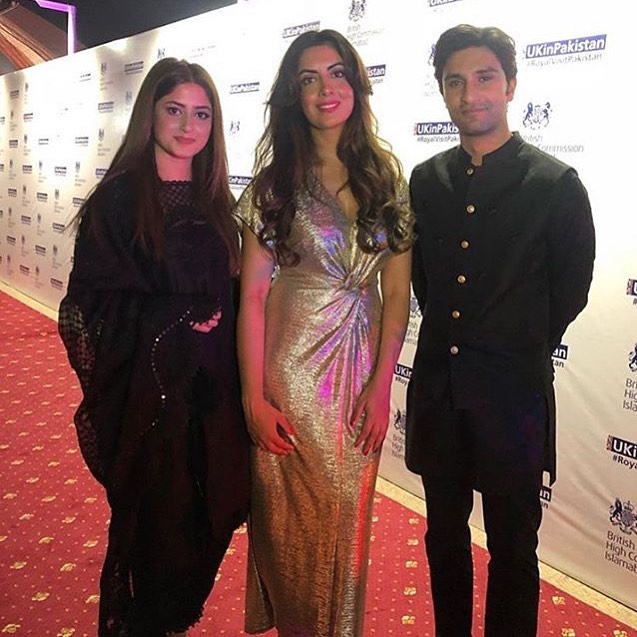 Pakistani Celebrities Spotted at the Royal Reception in Honor of Royal Couple in Islamabad