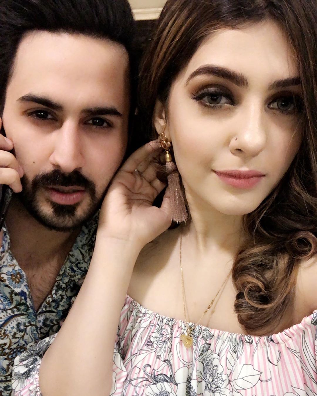 Actor Shan Baig with his Wife Michelle Shan - Latest Pictures