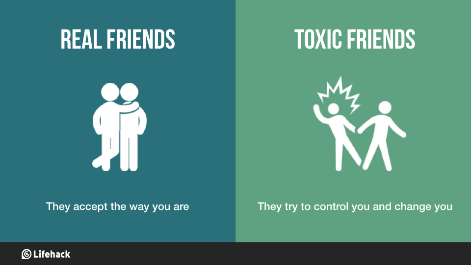 Ways to identify and deal with toxic friendships