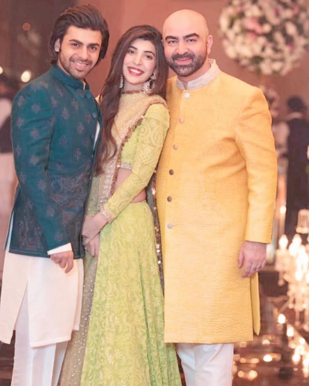 Beautiful Couple Urwa Hocane and Farhan Saeed at a Recent Friends Wedding