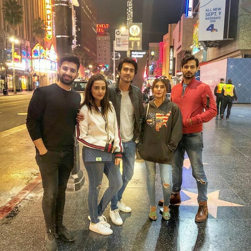 Latest Pictures of Beautiful Pakistani Celebrities from their USA Trip