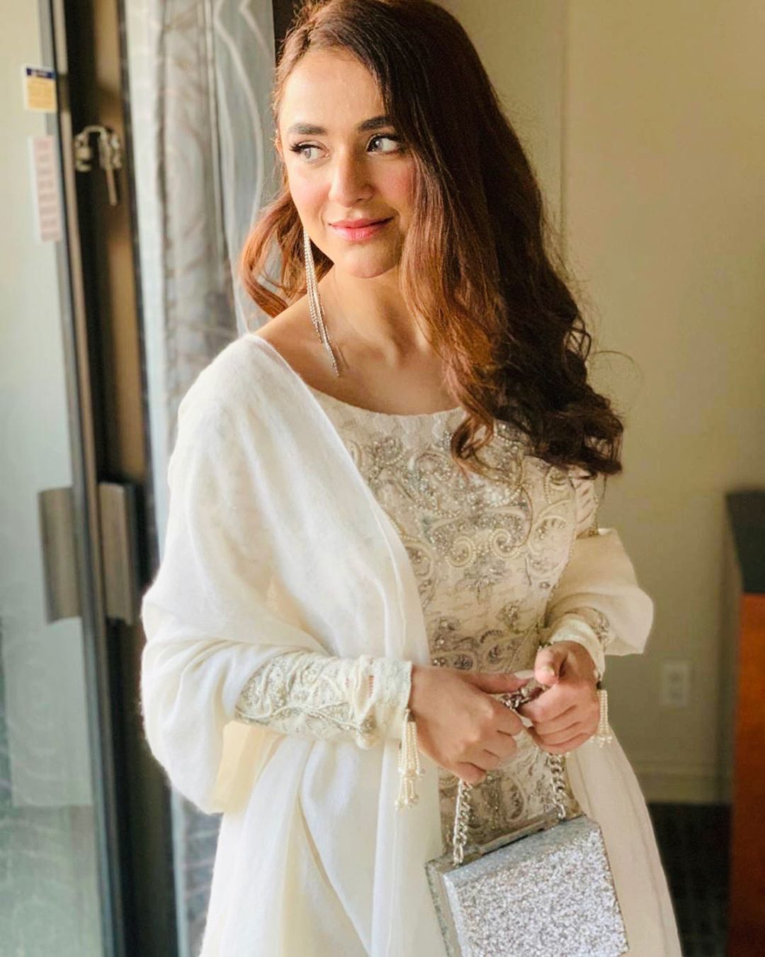 Beautiful Actress Yumna Zaidi at Hum Awards 2019