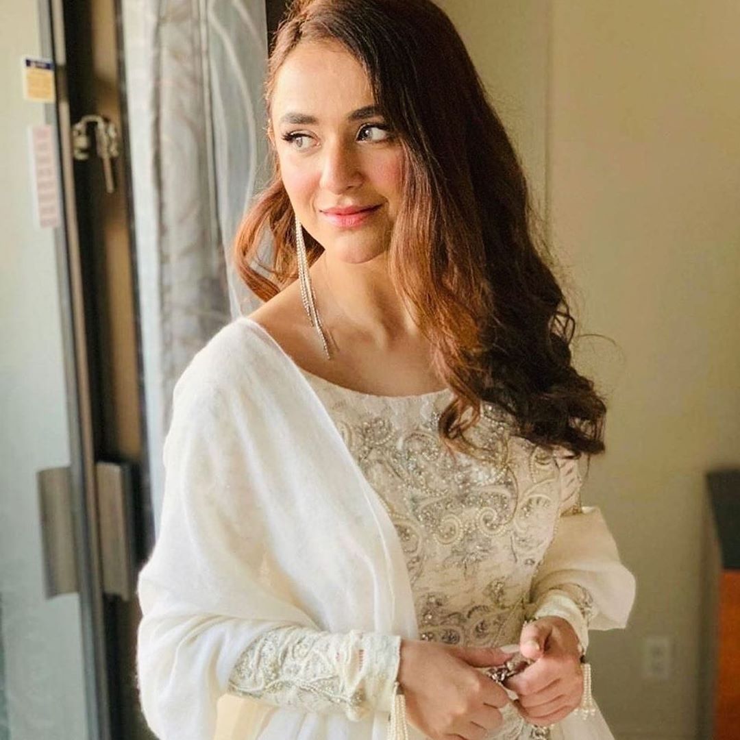 Beautiful Actress Yumna Zaidi at Hum Awards 2019