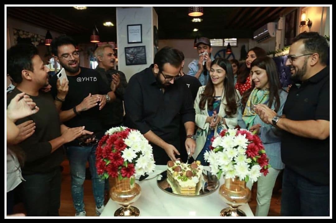 Famous Pakistani Celebrities Spotted at Birthday Bash of Producer Abdullah Seja