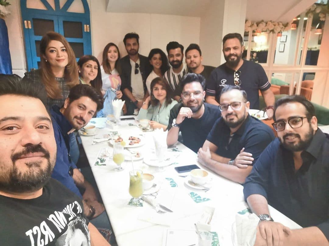 Famous Pakistani Celebrities Spotted at Birthday Bash of Producer Abdullah Seja