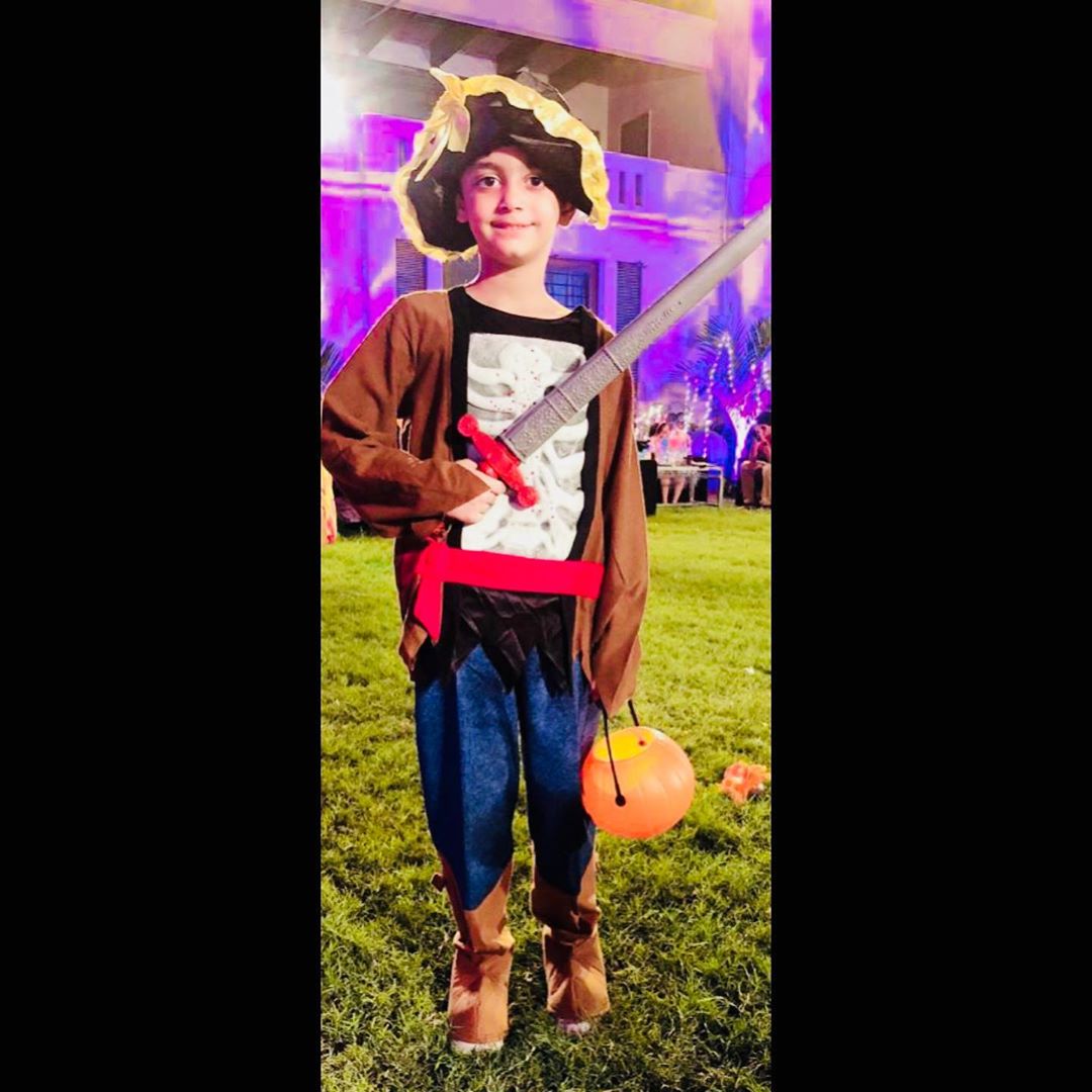 Syed Jibran's Kids Participated in Halloween Kids Party