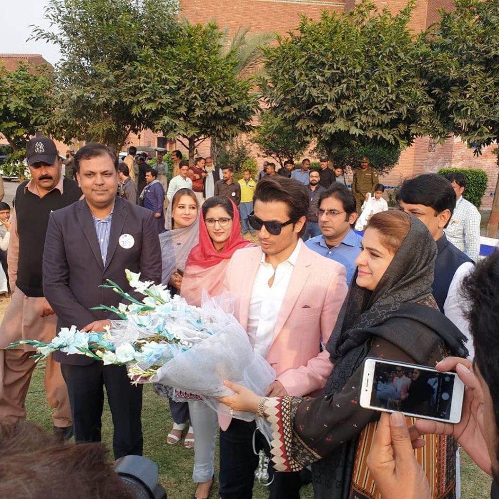 Ali Zafar spends time with orphans honoring Children's Day