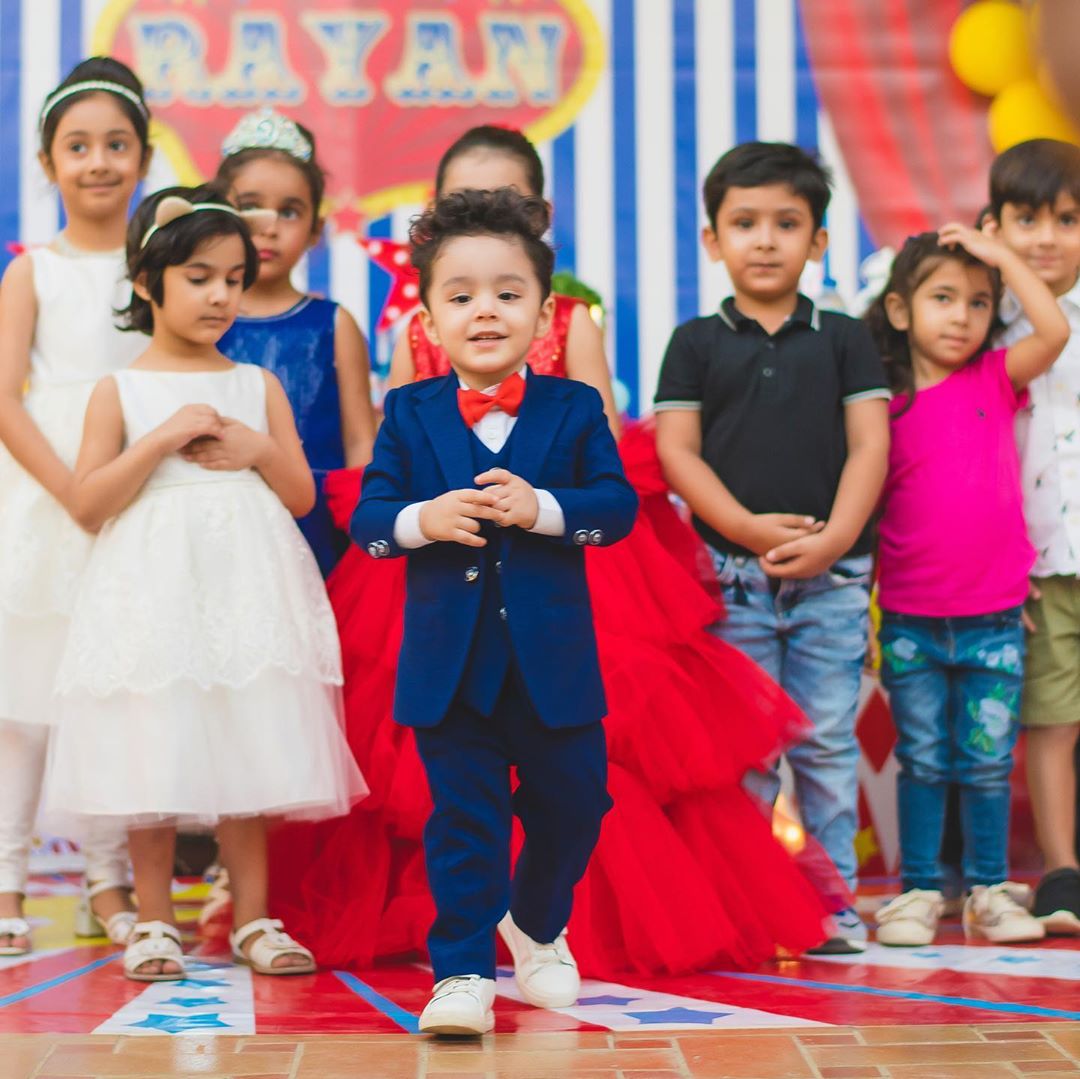 In Pictures: Ayeza, Danish's son Rayyan Taimoor turns 2