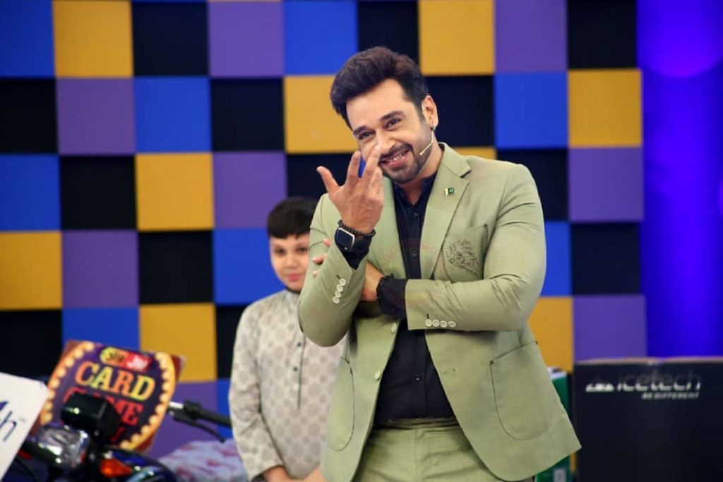 Fahad Mustafa Congratulates Faysal Qureshi For His Game Show