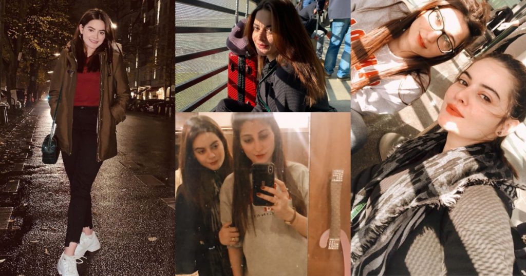 Actress Minal Khan on Vacations with her Friend in Germany