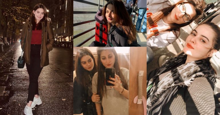 Actress Minal Khan on Vacations with her Friend in Germany