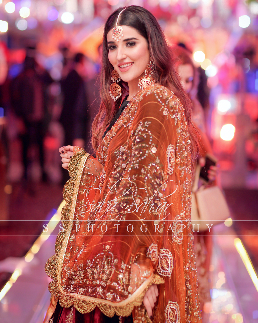 Beautiful Clicks of Gorgeous Hareem Farooq from Recent Wedding Event