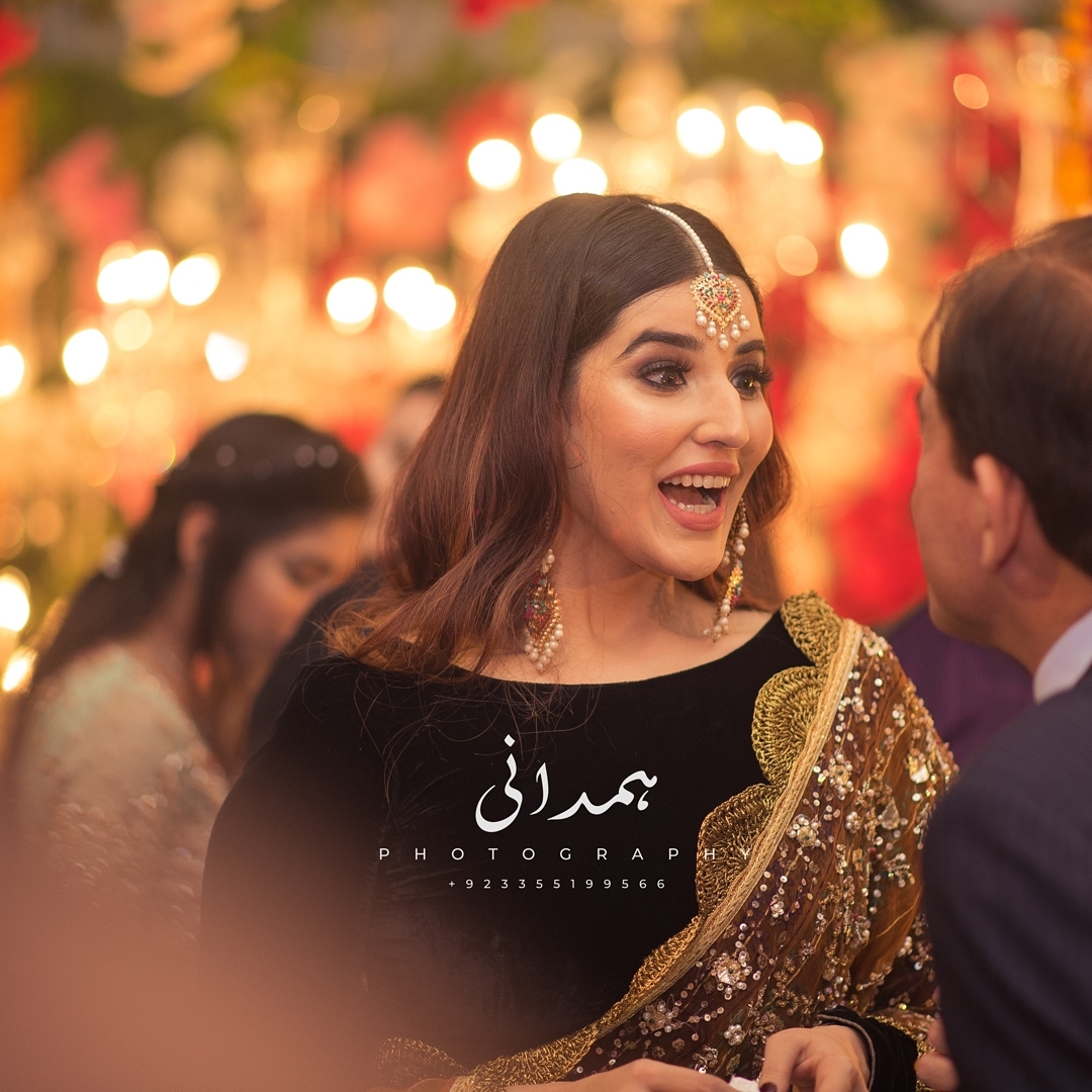 Beautiful Clicks of Gorgeous Hareem Farooq from Recent Wedding Event