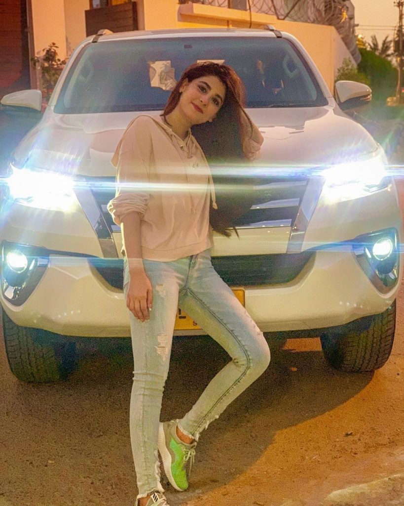 Hina Altaf Introduces Her New Car