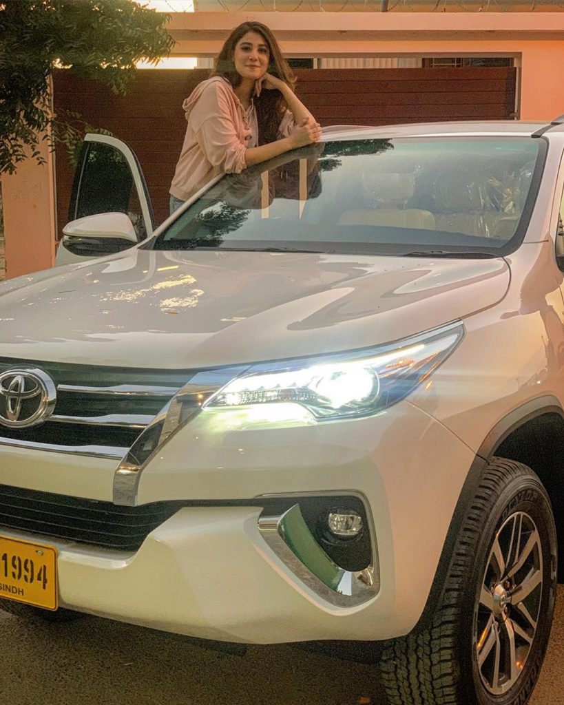 Hina Altaf Introduces Her New Car