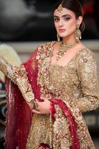 Beautiful Bridal Photo Shoot of Hira Mani for NickieNina