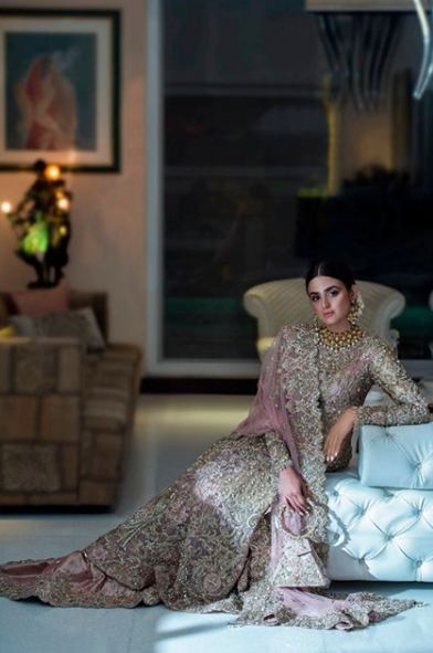 Beautiful Bridal Photo Shoot of Hira Mani for NickieNina