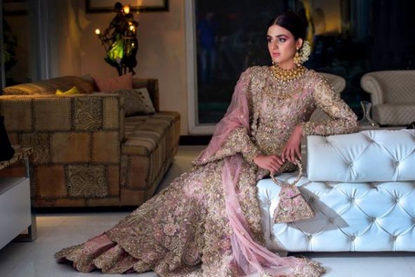 Beautiful Bridal Photo Shoot of Hira Mani for NickieNina