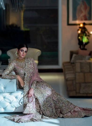 Beautiful Bridal Photo Shoot of Hira Mani for NickieNina