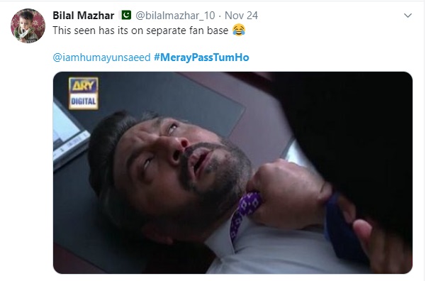 Humayun Saeed thanks Adnan Siddiqui for the 'hit' scene in Meray Pass Tum Ho