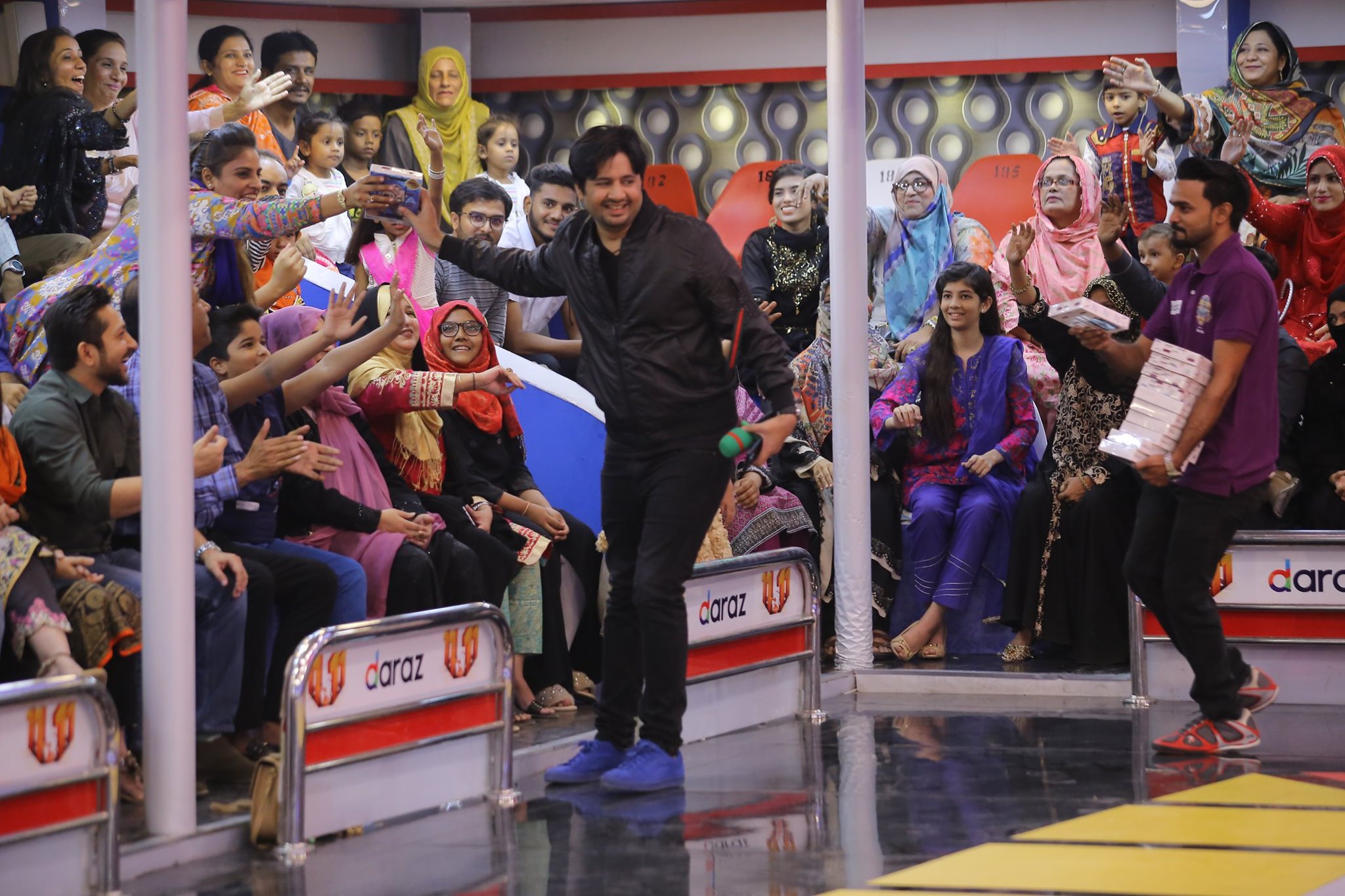 Celebrities Spotted at Jeeto Pakistan Gyara Gyara Special Show