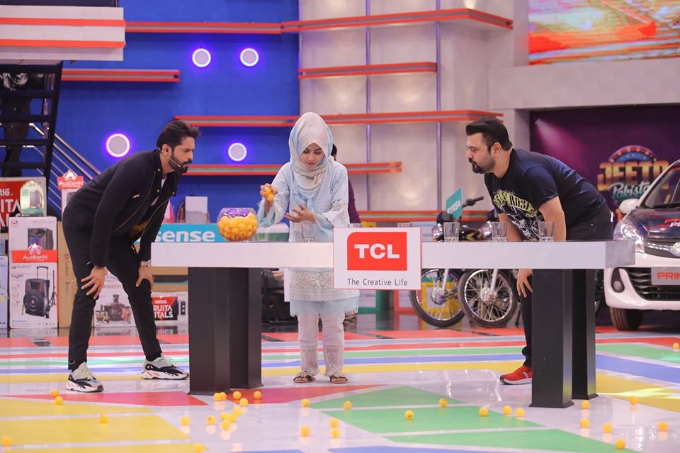 Celebrities Spotted at Jeeto Pakistan Gyara Gyara Special Show