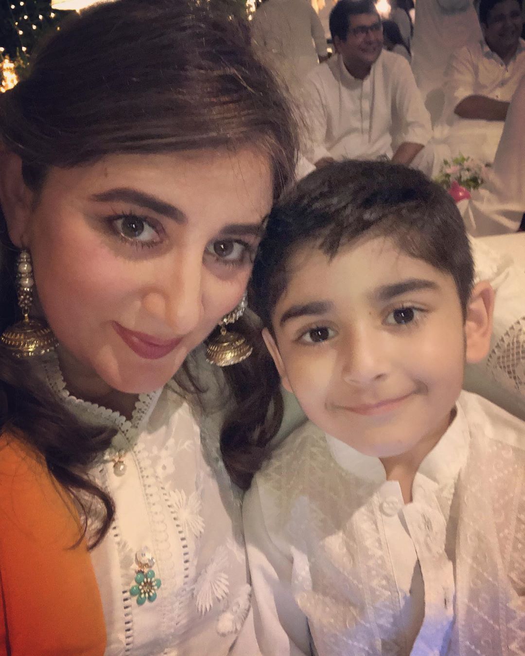 Latest Clicks of Junaid Khan with his Wife and Sons