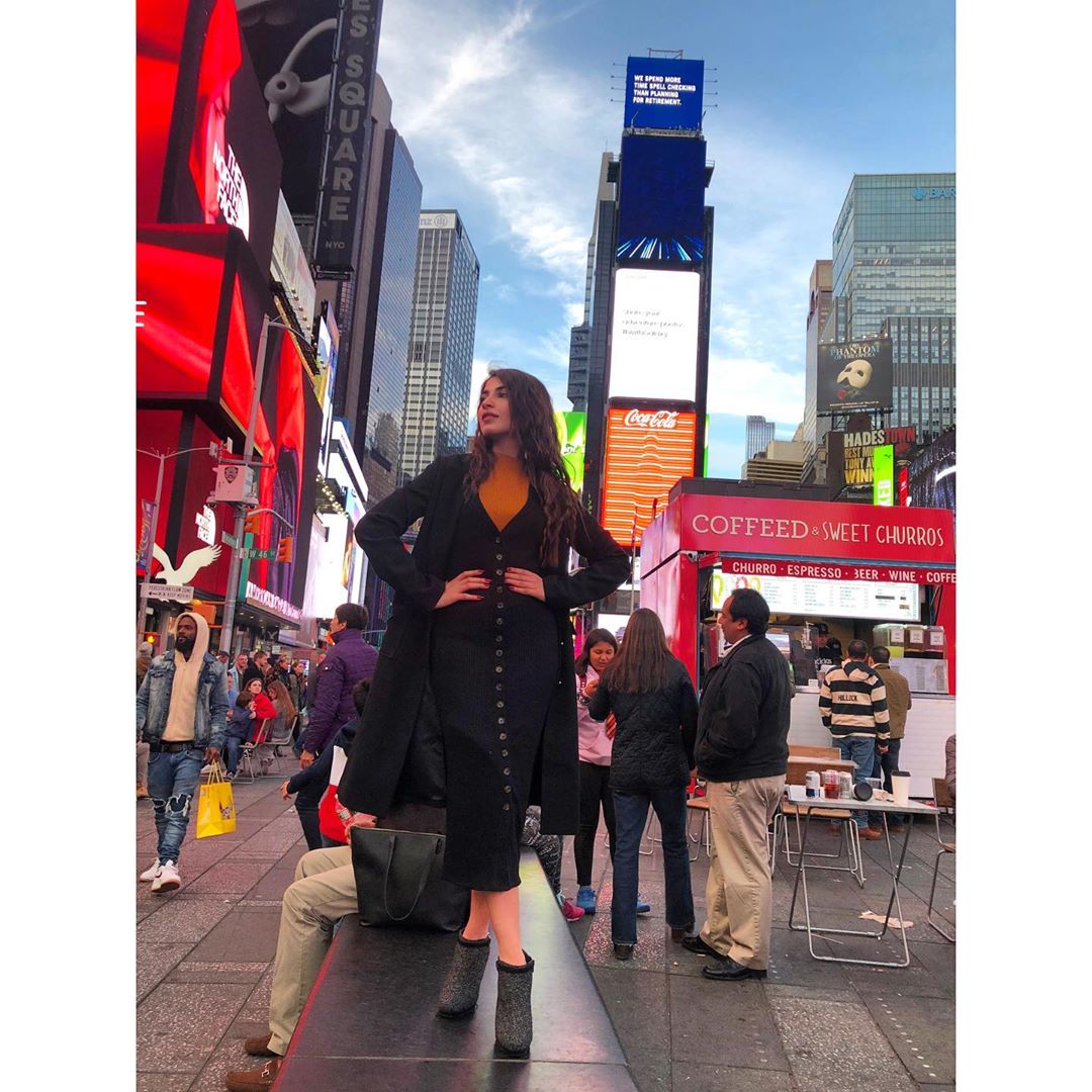 Actress Kinza Hashmi Latest Clicks from New York USA