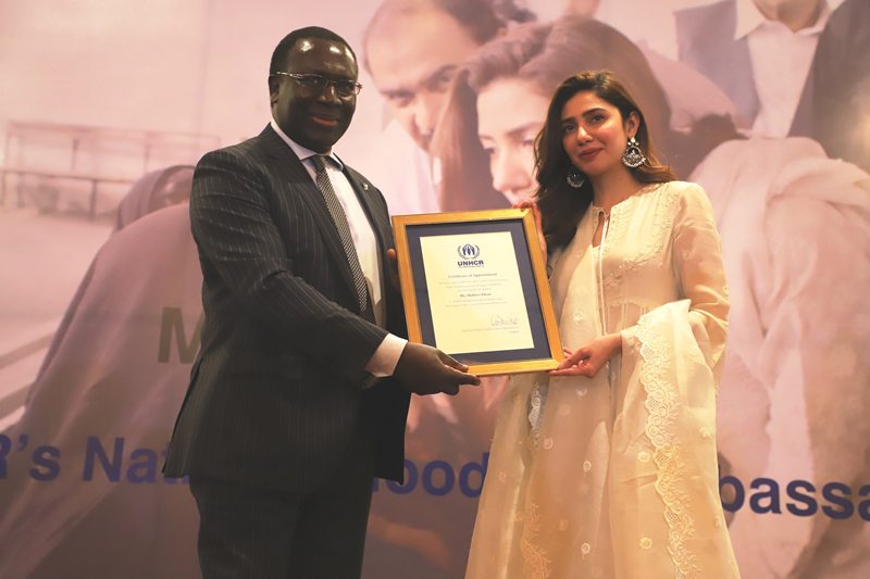 Mahira Khan Appointed UNHCR Goodwill Ambassador For Pakistan