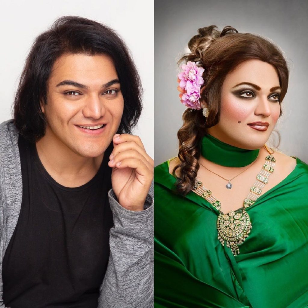 Makeup Artist Shoaib Khan Transformed Himself Into Noor Jehan