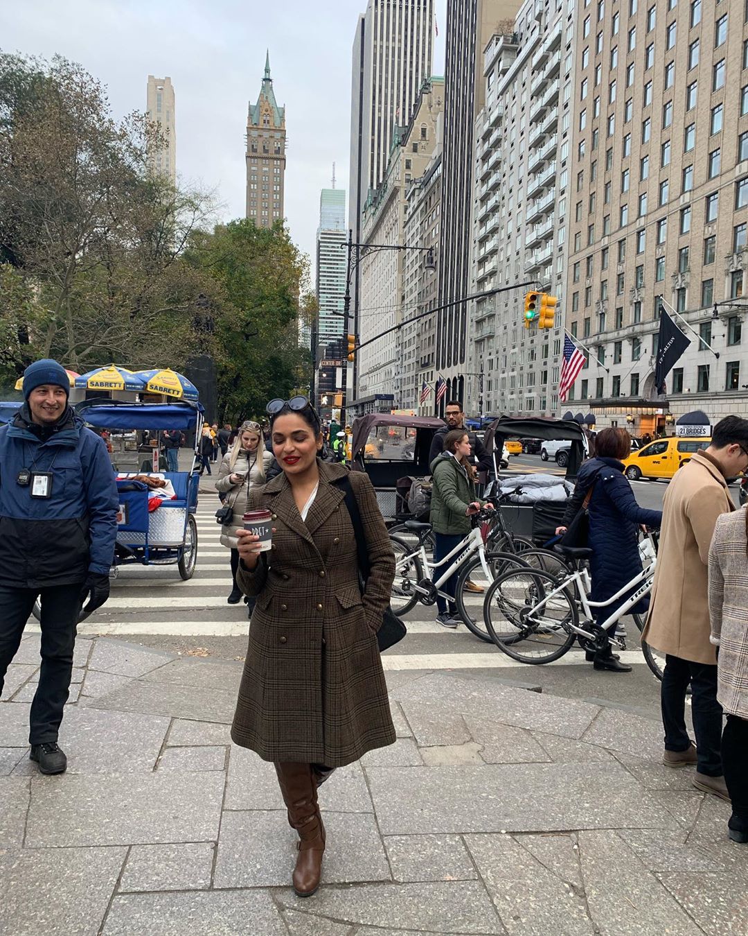 Latest Clicks of Actress Meera from New York USA