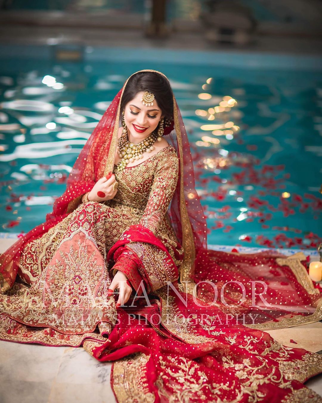 Latest Bridal Photo Shoot of Beautiful Neelum Muneer