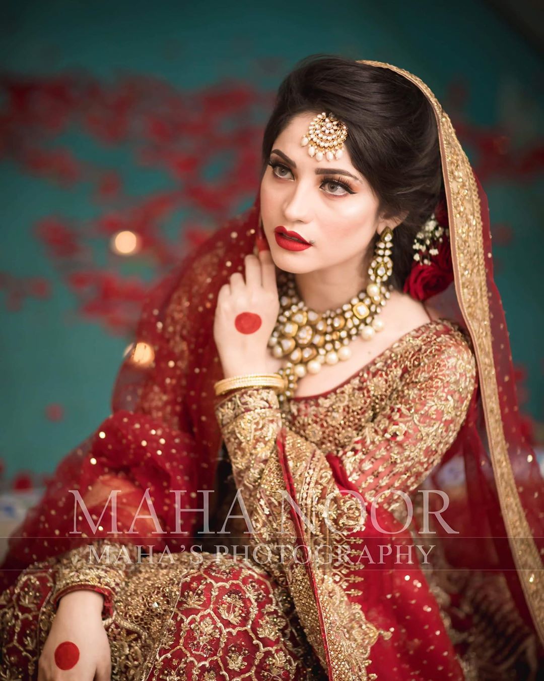 Latest Bridal Photo Shoot of Beautiful Neelum Muneer