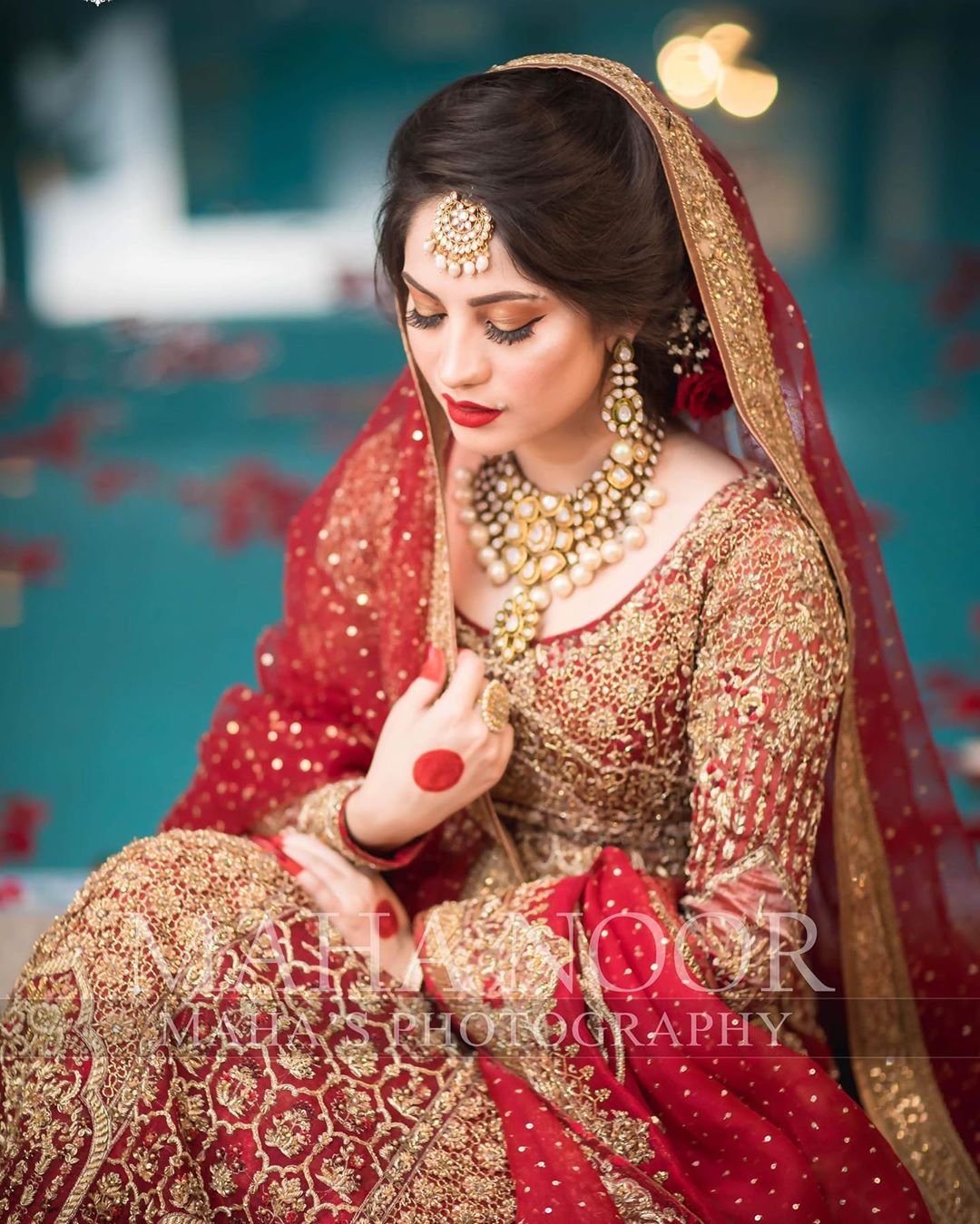 Latest Bridal Photo Shoot of Beautiful Neelum Muneer