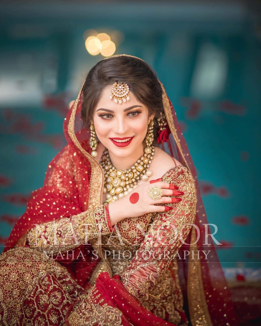 Latest Bridal Photo Shoot of Beautiful Neelum Muneer | Reviewit.pk