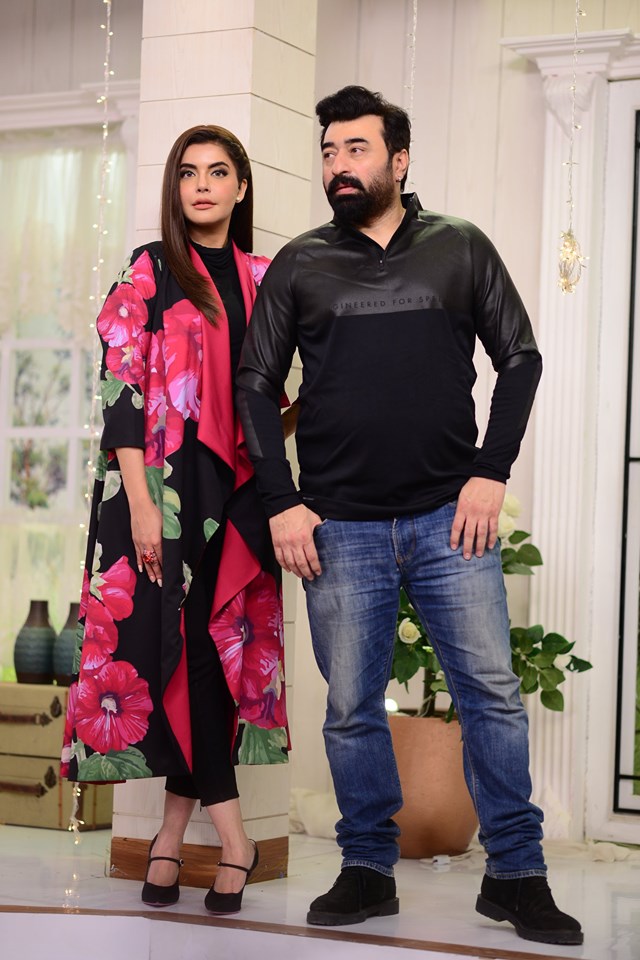 Latest Beautiful Clicks of Nida and Yasir Nawaz from Good Morning Pakistan