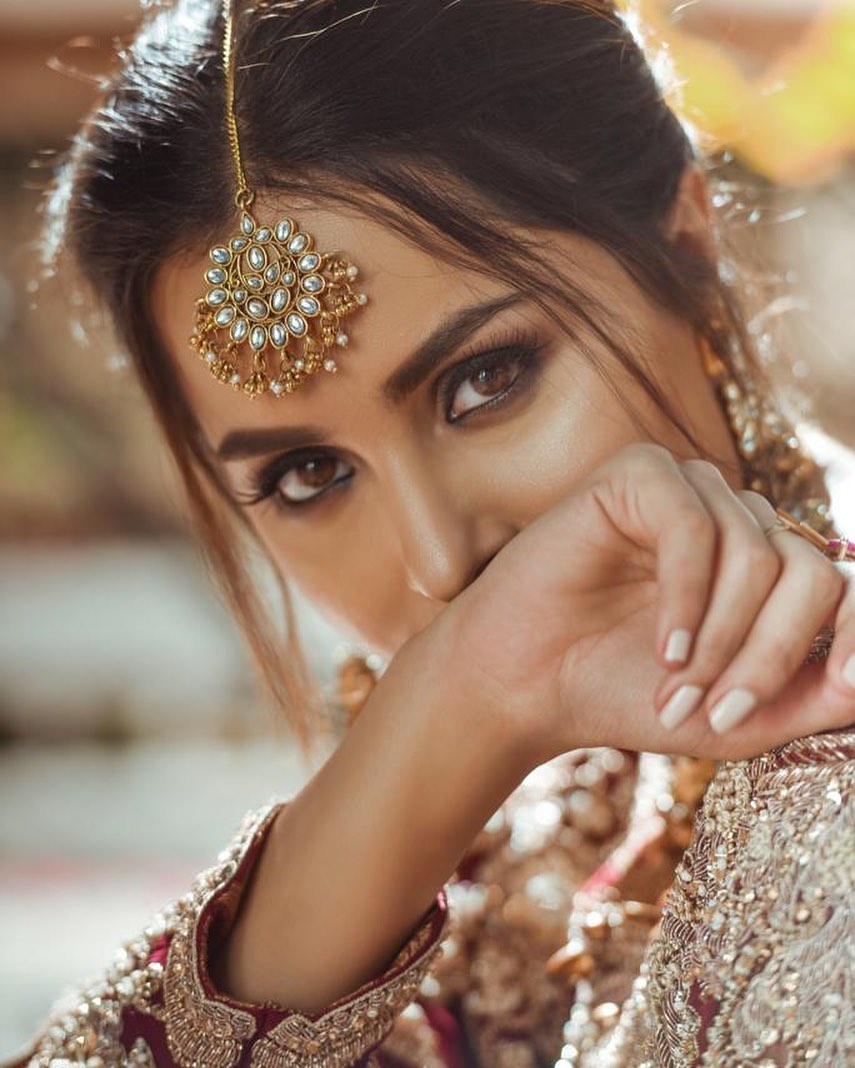 Latest Bridal Photo Shoot of Nimra Khan for Anamta Couture