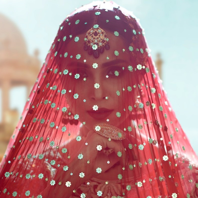 Latest Bridal Photo Shoot of Nimra Khan for Anamta Couture