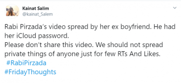 Rabi Pirzada's leaked dance video goes viral | Reviewit.pk