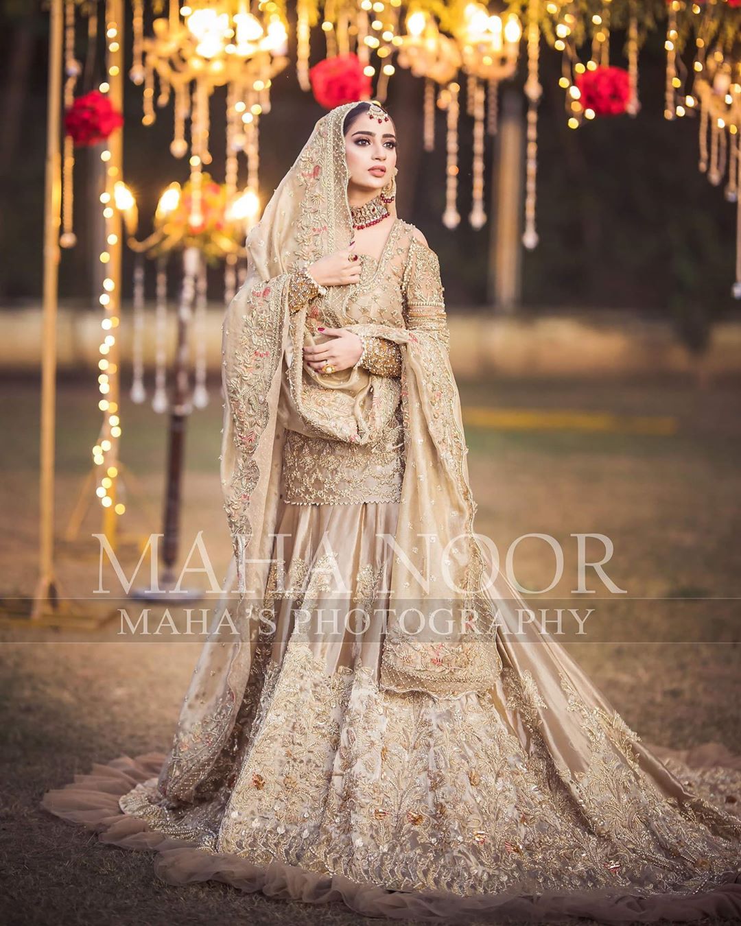 Latest Beautiful Bridal Photo Shoot of Saboor Ali