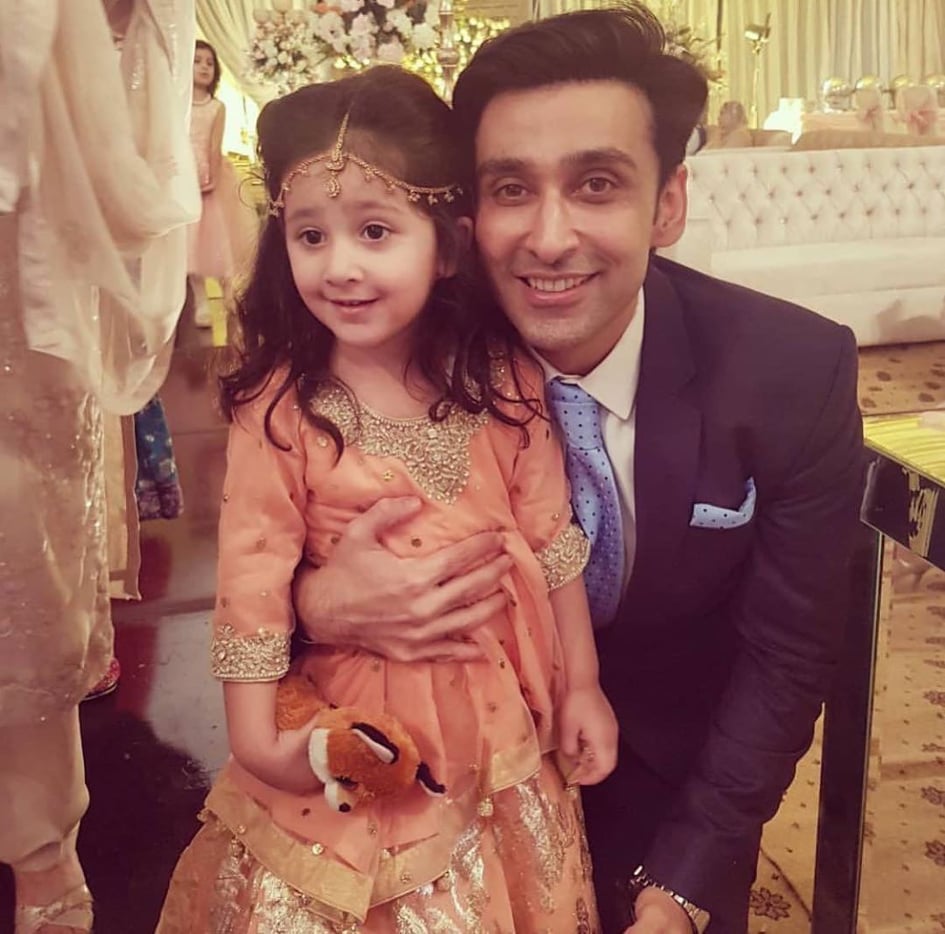 Actor Sami Khan And His Beautiful Wife at a Family Wedding