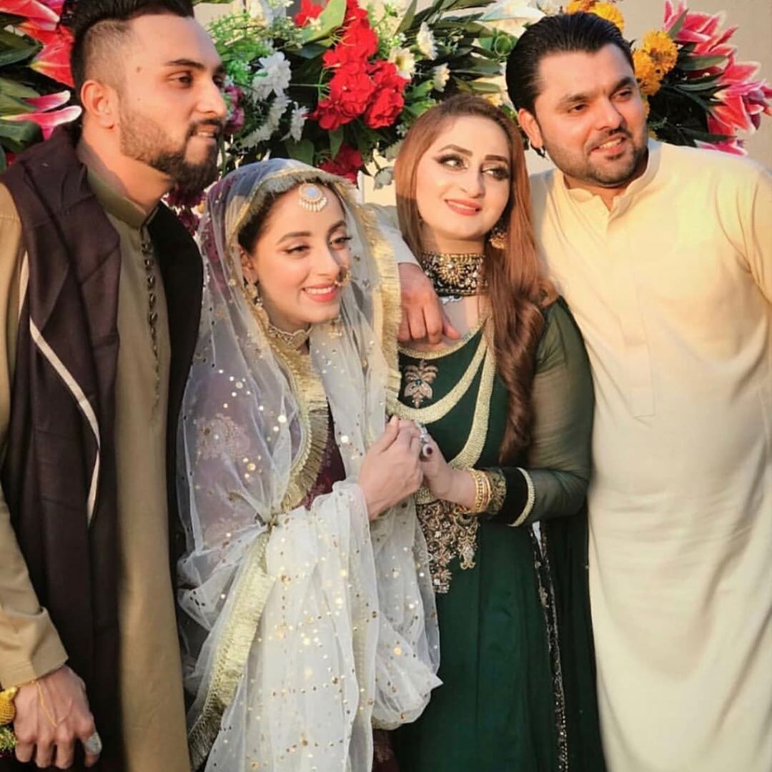 Beautiful Nikah Pictures of Actress Sanam Chaudhry
